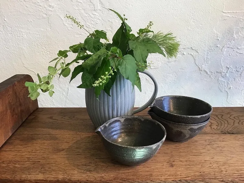 八朔の作品（片口）